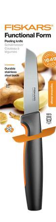 Lúpací nôž s rovnou čepeľou, 8 cm, FISKARS "Functional Form" 1