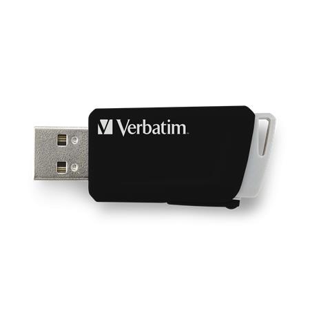 USB kľúč, 32GB, USB 3.2, 80/25MB/sec, VERBATIM "Store n Click", čierna 2