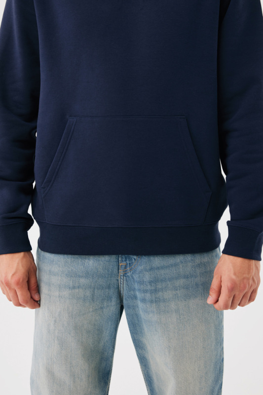 IQONIQ Joshua Unisex mikina s kapucňou z rec. bavlny námornícka modrá L 14