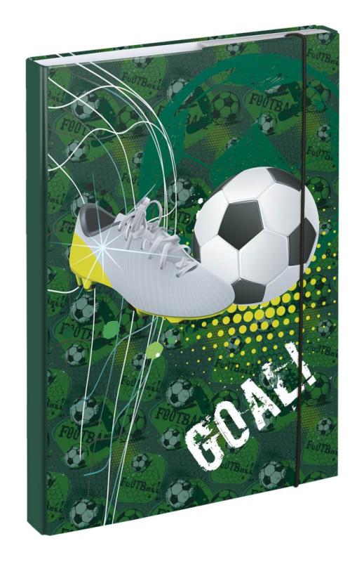 BAAGL Dosky na školské zošity A4 Futbal goal
