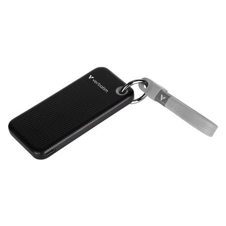 SSD (externá pamäť), 1TB, USB 3.2 Gen2, VERBATIM "Pocket SSD", čierna/sivá 2