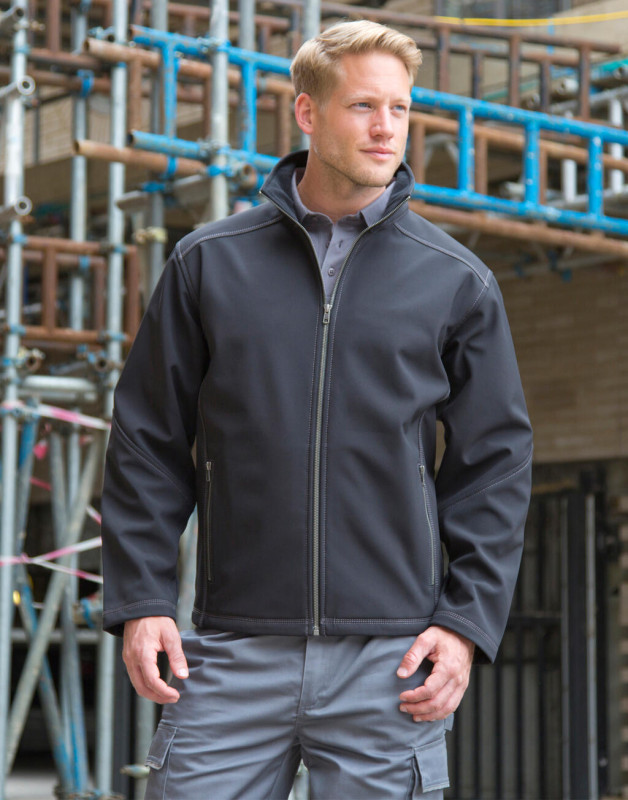 Pánska bunda Treble Stitch Softshell