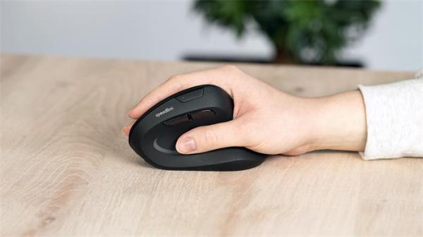 Myš, bezdrôtová, optická, vertikálna, USB, SPEEDLINK "Piavo Pro", čierna 5