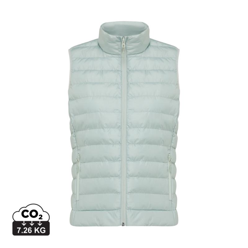 Dámska vesta IQONIQ Meru z recykl. polyesteru Iceberg green XXL