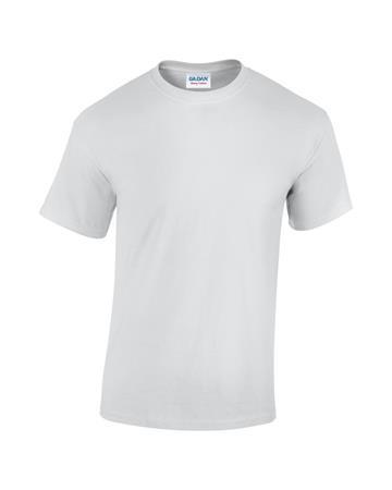 . Tričko, pánske, okrúhly výstrih 100% bavlna, veľkosť XXXL "Gildan", biele 1