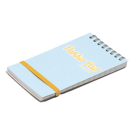 Poznámkový blok, A7, linkovaný, 50 listov, PUKKA PAD "Pastel", mix farieb 2