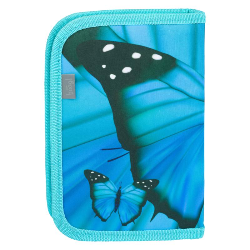 BAAGL Školský peračník klasik dve chlopne Butterfly 1