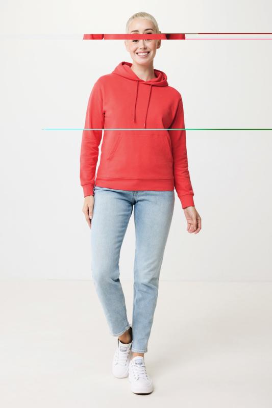 Mikina s kapucňou IQONIQ Jasper z recykl. bavlny luscious red S 6