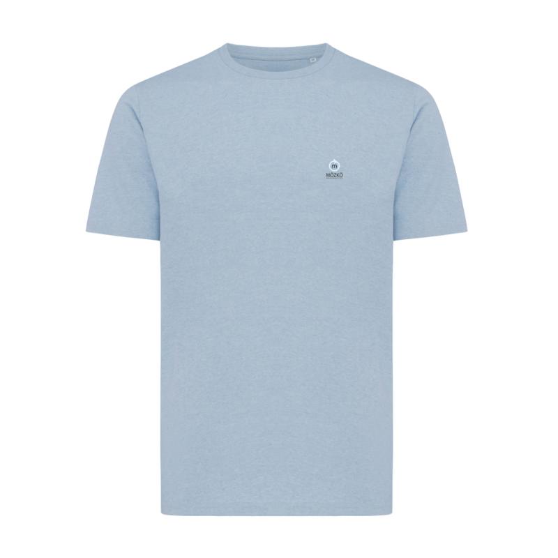 Ľahké tričko IQONIQ Sierra z recykl. bavlny light heather blue L 3