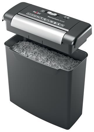 Skartovací stroj, pásiky, 6 listov, REXEL, "Momentum S206" 3
