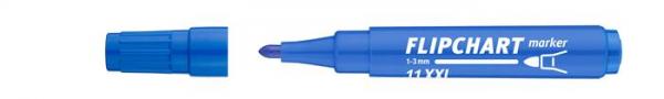 Popisovač na flipchartové tabule, 1-3 mm, kužeľový hrot, ICO "Artip 11 XXL", modrý 1
