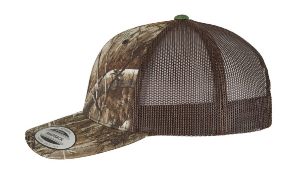 YP Classcis RealTree Camo Retro Trucker Cap 1