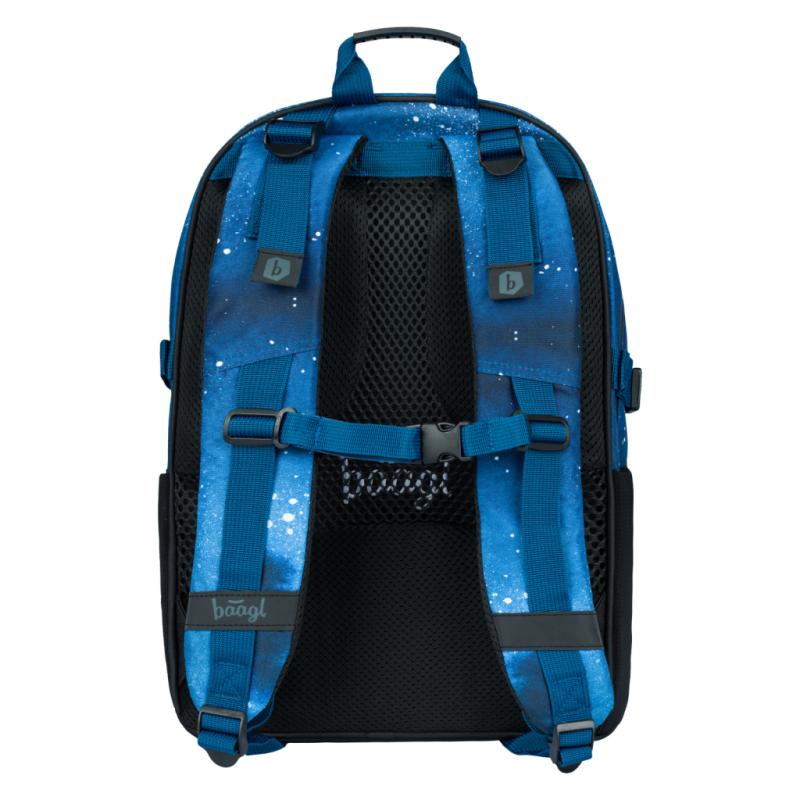 BAAGL SADA 3 Skate Steel: batoh, peračník, vrecko 3