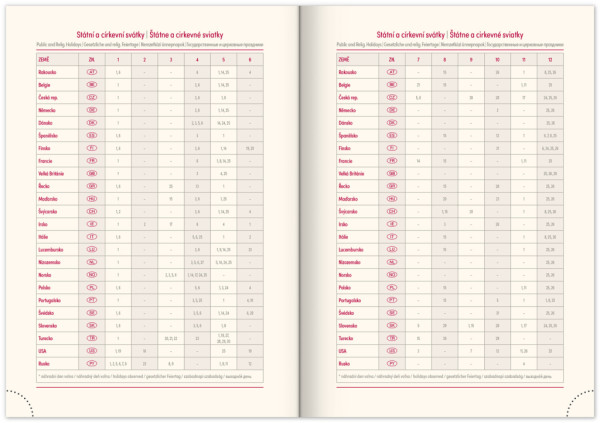NOTIQUE Denný diár Rivoli 2026, sivý, 15 x 21 cm 3