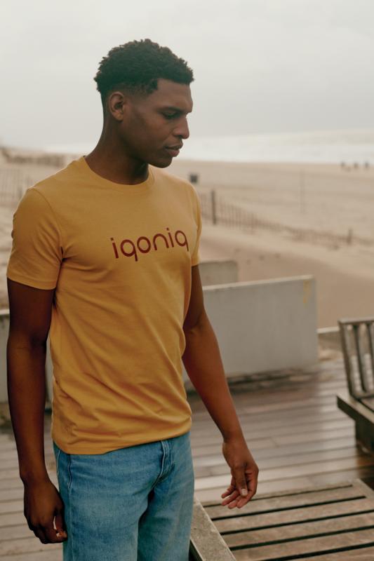 Tričko IQONIQ Bryce z recykl. bavlny ochre yellow M 8