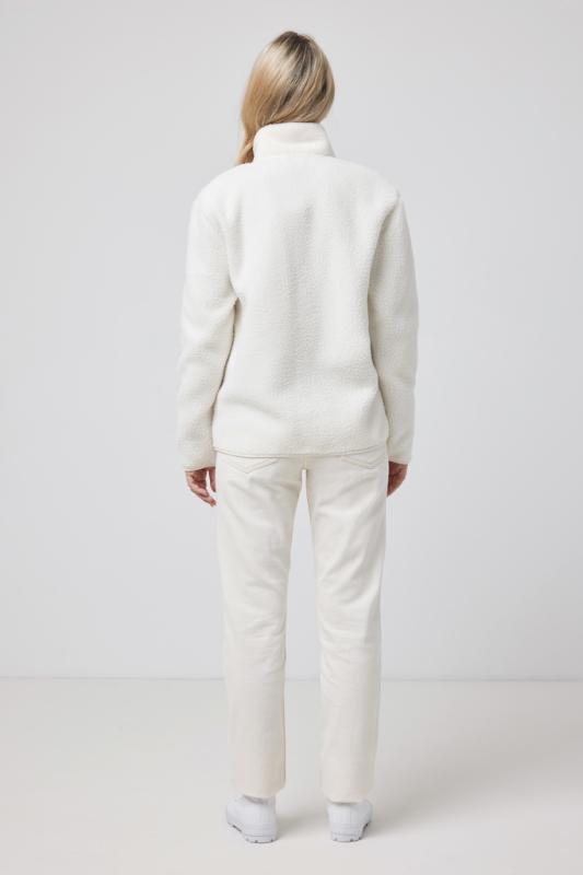Pile fleece bunda IQONIQ Diran z recykl. polyesteru prírodné XS 12