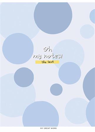 Zošit, A5, linajkový, 80 listov, SHKOLYARYK "Oh my notes", mix 1