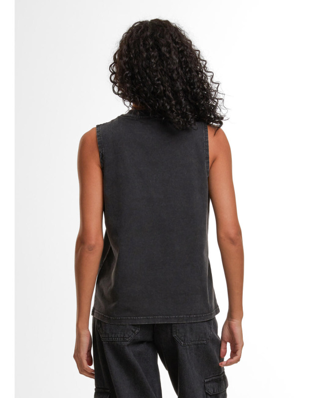 Dámske vintage prané tielko 5