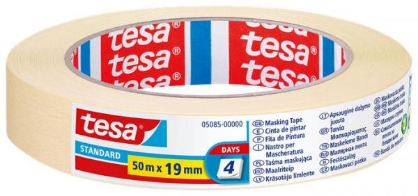 Maskovacia páska, 19 mm x 50 m, TESA "Standard 5085" 1