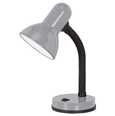 EGLO Stolová lampa, 40 W, "Basic", strieborná