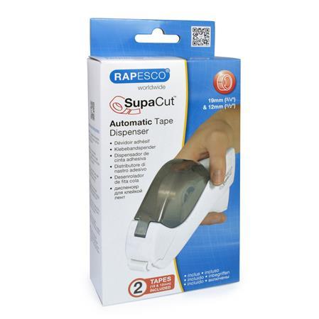 RAPESCO Dispenzor na lepiacu pásku, Rapesco „SupaCut”, biela 4