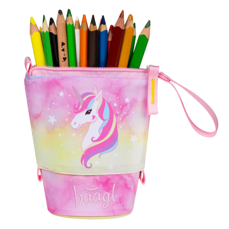 BAAGL Školský peračník Pop Up Rainbow Unicorn GRS 4