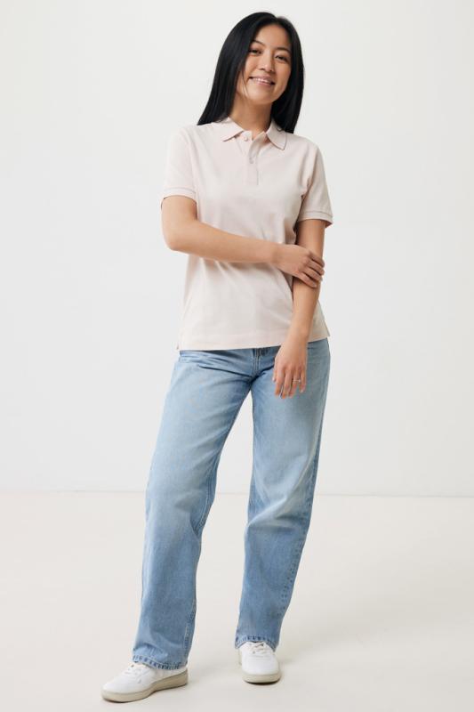 Polo tričko IQONIQ Yosemite z recykl. bavlny cloud pink XS 6