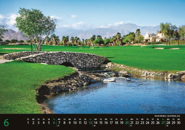 Nástenný kalendár Golf 2027 7