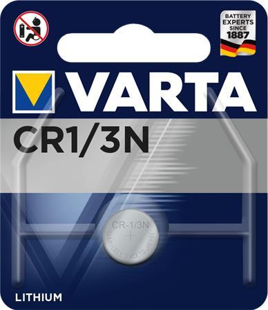 Gombíková batéria, 3V, CR1/3N BL1, 1 db, lítium, VARTA "Professional"