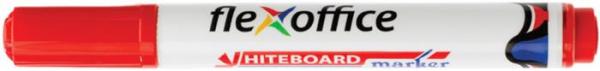 Popisovač na tabule, 2,5 mm, kužeľový hrot, FLEXOFFICE "WB03", červená 1