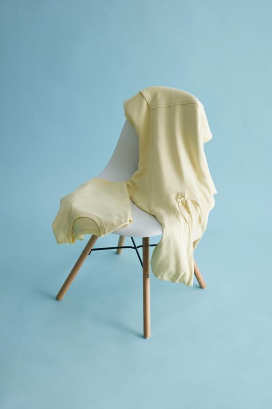Ľahké tričko IQONIQ Sierra z recykl. bavlny cream yellow XXXL 10