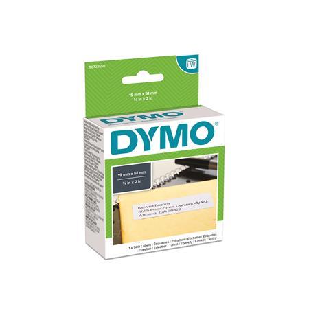 Etikety do LW tlačiarní, odstrániteľné, 19x51 mm, 500 ks etikiet, DYMO 1