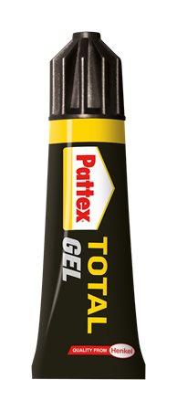 Sekundové lepidlo, gél, 8 g,  HENKEL "Pattex Total Gel" 2