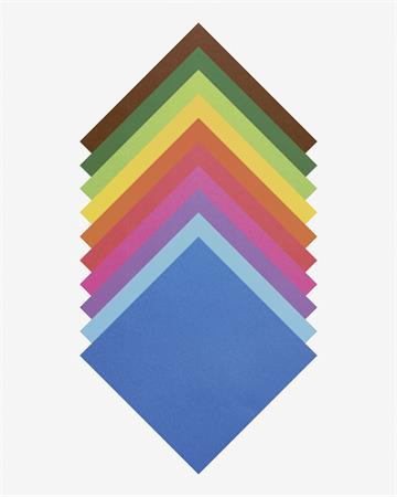 Origami papier, 20x20 cm, 70 g, 500 listov, FOLIA, rôzne farby 4