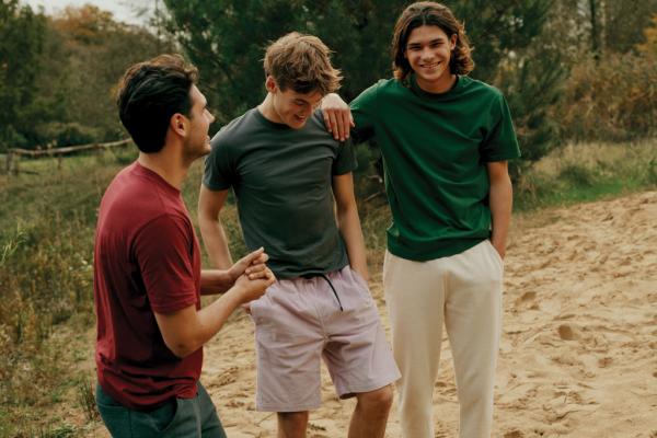 Ľahké tričko IQONIQ Sierra z recykl. bavlny forest green XL 17