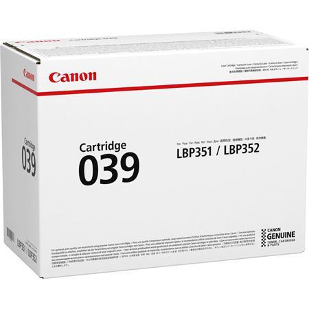 CRG-039 laserový toner i-SENSYS k tlačiarňam LBP351x, LBP352x, CANON, čierna, 11k 1