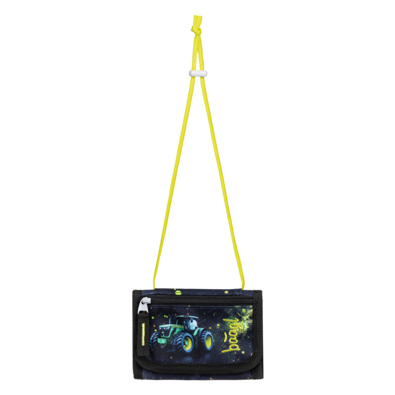 BAAGL SADA 5 Airy Traktor: batoh, peračník, vrecko, zástera, peňaženka GRS 15