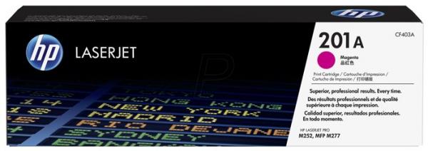 CF403A Toner k tlačiarnam Color LaserJet Pro M252,M277, HP 201A červená 1,4k 1