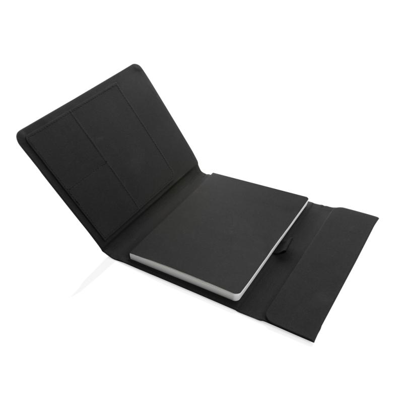 Portfólio A5 s magnetickým zapínaním Impact z RPET AWARE™ čierna 5