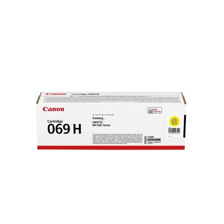 CRG-069H Laserový toner do i-SENSYS LBP 673Cdw tlačiarní, CANON, žltá, 5,5k 1