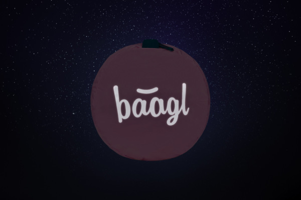 BAAGL Skladacia športová taška Hoop Rose GRS 4