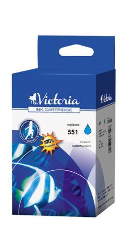551 Náplň k tlačiarňam Pixma iP7250, MG5450, MG6350, VICTORIA modrá, 11ml