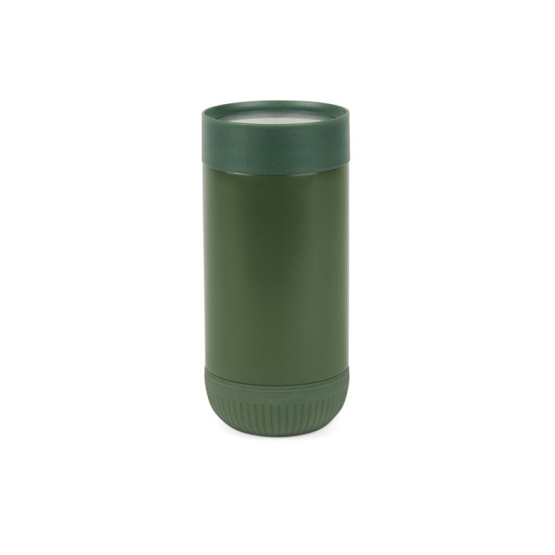 Push termohrnček VINGA Erie z RCS recykl. SS 350ml zelená 1