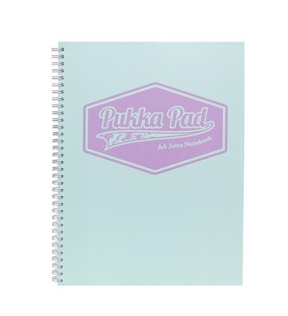 Špirálový zošit, A4, linajkový, 100 strán, PUKKA PAD "Pastel Jotta Pad", rôzne farby 3