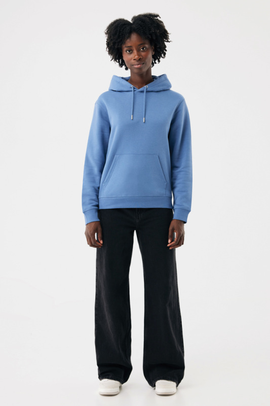 IQONIQ Joshua Unisex mikina s kapucňou z rec. bavlny moon blue XXL 6