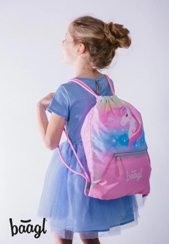 BAAGL SADA 3 Airy Rainbow Unicorn: atkovka, peračník, vrecko 14
