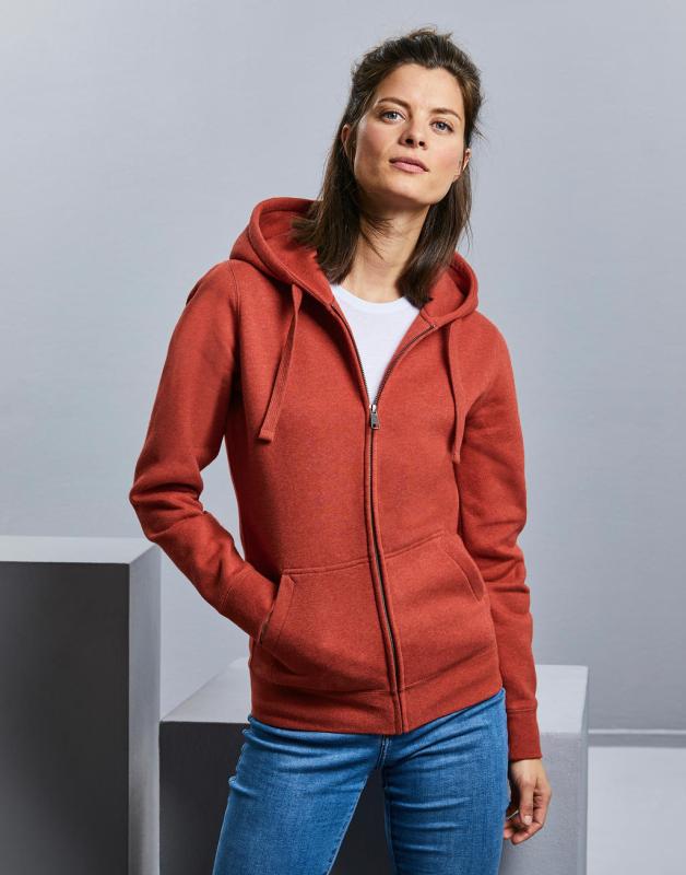 Dámska mikina Authentic Melange Zipped Hood Sweat 1