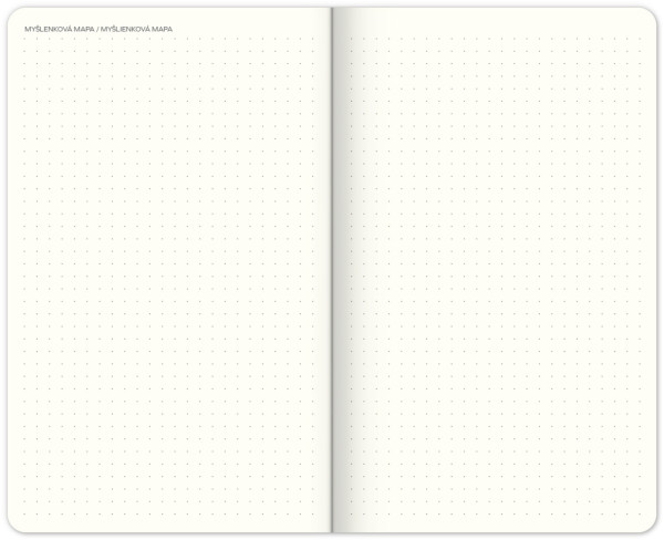 Týždenný nedatovaný diár My Bulelt Planner, 13 × 21 cm CZ/SK 2