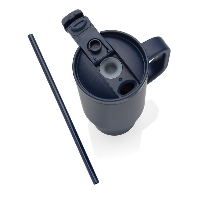 Cruiser RCS kompaktný termohrnček s tes. uzáverom, 480 ml námornícka modrá 8