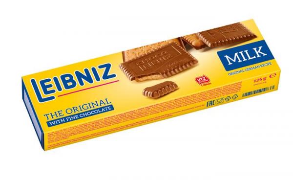 LEIBNIZ Sušienky, 125g, Leibniz "Choco", mliečná čokoláda 1